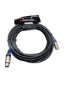 CXLR10MBL CABLE TITANIK PARA MICROFONO XLR A XLR 10M