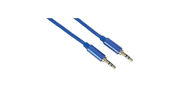 GIOIP356B CABLE 3.5 A 3.5 AUXILIAR AZUL DE 1.5MTS