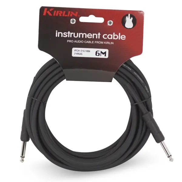 IC2416MBK CABLE PLUG A PLUG 6 METROS DE GOMA