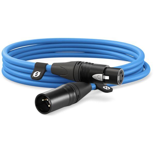 MPC470PB6MBL CABLE DE GOMA PARA MICROFONO XLR A XLR BLUE