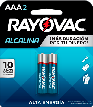 AAA BATERIA ALCALINA TRIPLE A RAYOVAC