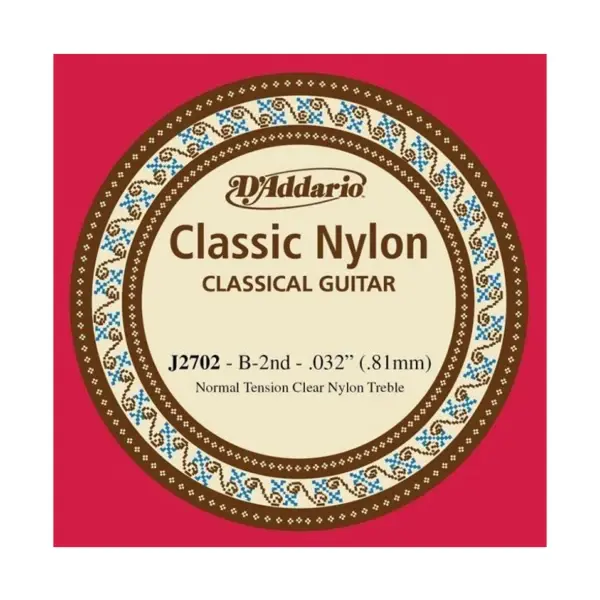 J2702 CUERDA NYLON ADDARIO PARA GUITARRA NO.2