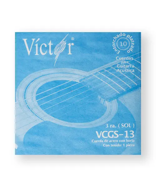 VCGS13 CUERDA VICTOR PARA GUITARRA ACUSTICA NO.3