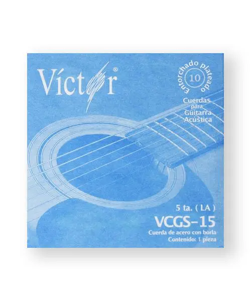 VCGS15 CUERDA VICTOR PARA GUITARRA ACUSTICA NO.5