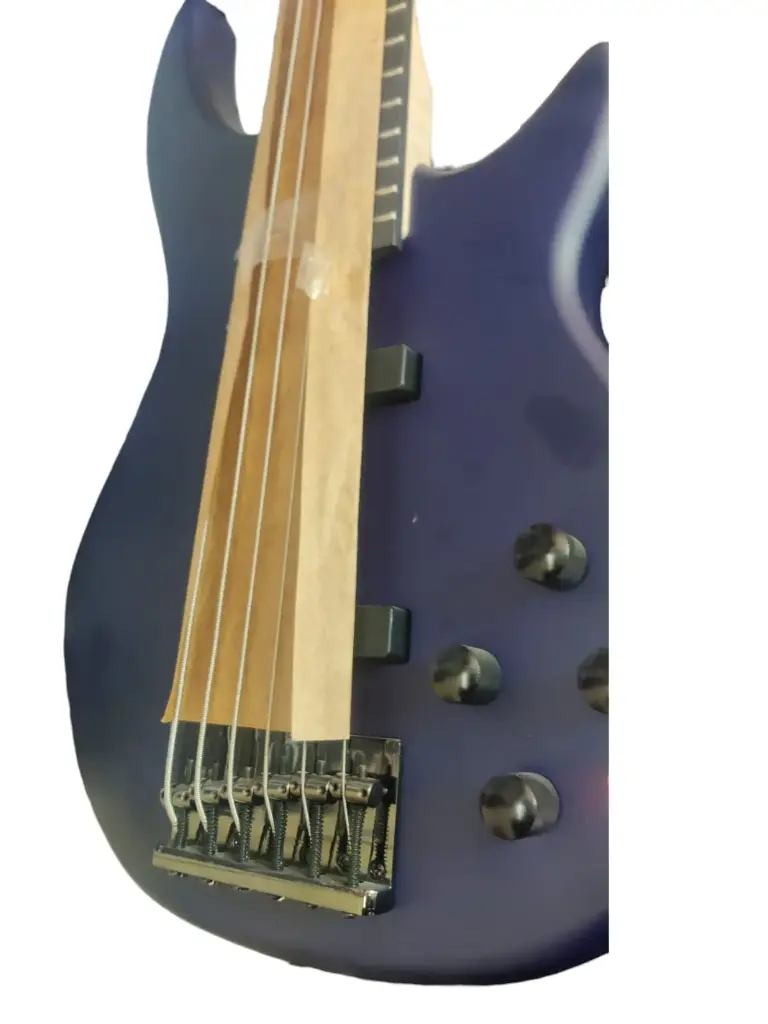 M30602 BAJO ELECTRICO MEMPHIS DE 6 CUERDAS PASIVO MATE AZUL