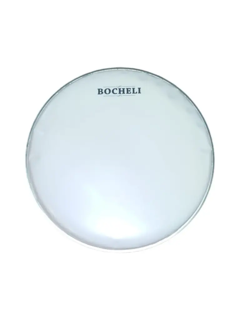 PARCHE BOCHELI PARA TIMBAL DE 13" BLANCO