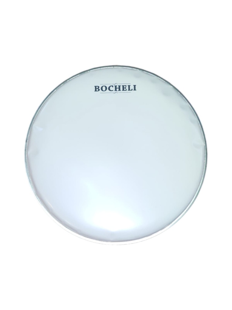 PARCHE BOCHELI PARA TIMBAL DE 14" BLANCO