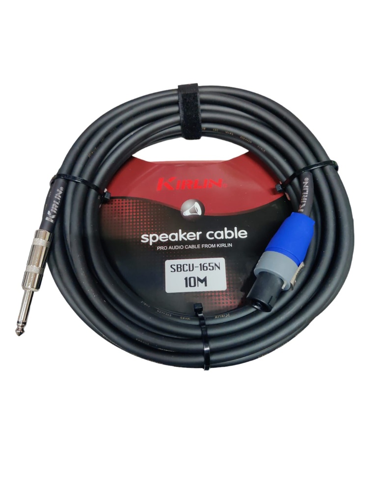 SBCV165N10MBK CABLE PLUG SPEAKON PARA BOCINAS 10MTS