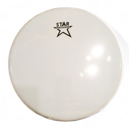 PARCHE STAR PERCUSION BLANCO DE 14"