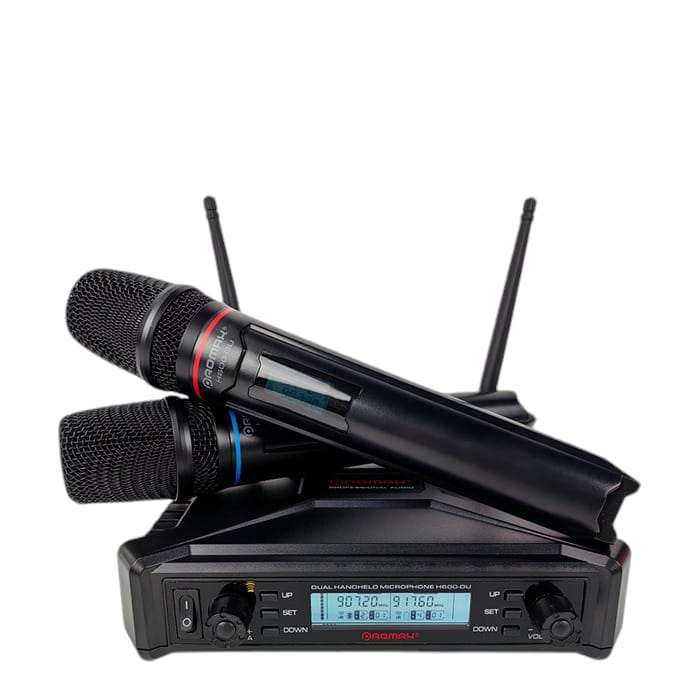 MICROFONO INALAMBRICO UHF DE 2 PIEZAS