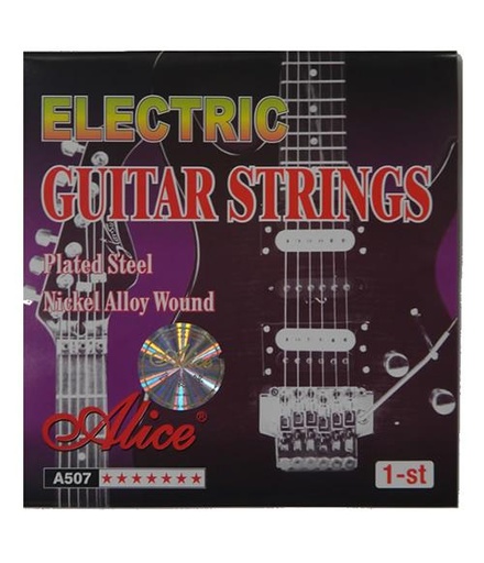 [A507SL1] A507SL1 CUERDA PARA GUITARRA ELECTRICA ALICE NO.1