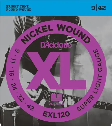 [EXL120] EXL120 JUEGO DE CUERDAS GUITARRA ELECTRICA D ADDARIO CALIBRE .9