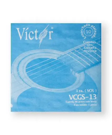 [VCGS13] VCGS13 CUERDA VICTOR PARA GUITARRA ACUSTICA NO.3