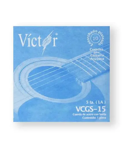 [VCGS15] VCGS15 CUERDA VICTOR PARA GUITARRA ACUSTICA NO.5