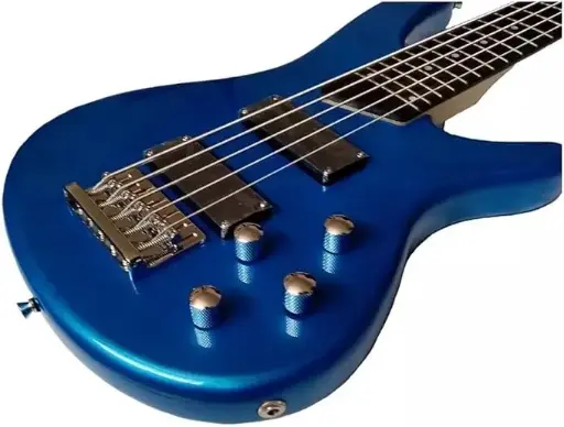 [M21201B] M21201B BAJO ELECTRICO MEMPHIS DE 5 CUERDAS PASIVO COLO MATE AZUL