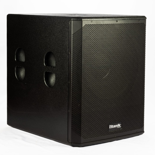 [TITAN118SA] SUBWOOFER AMPLIFICADO 4000W MAX 18" TITANIK