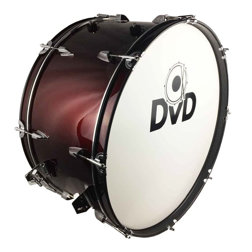 [YWBD24WR] BOMBO DVD DE 24" CON CINCHO Y ACCESORIOS